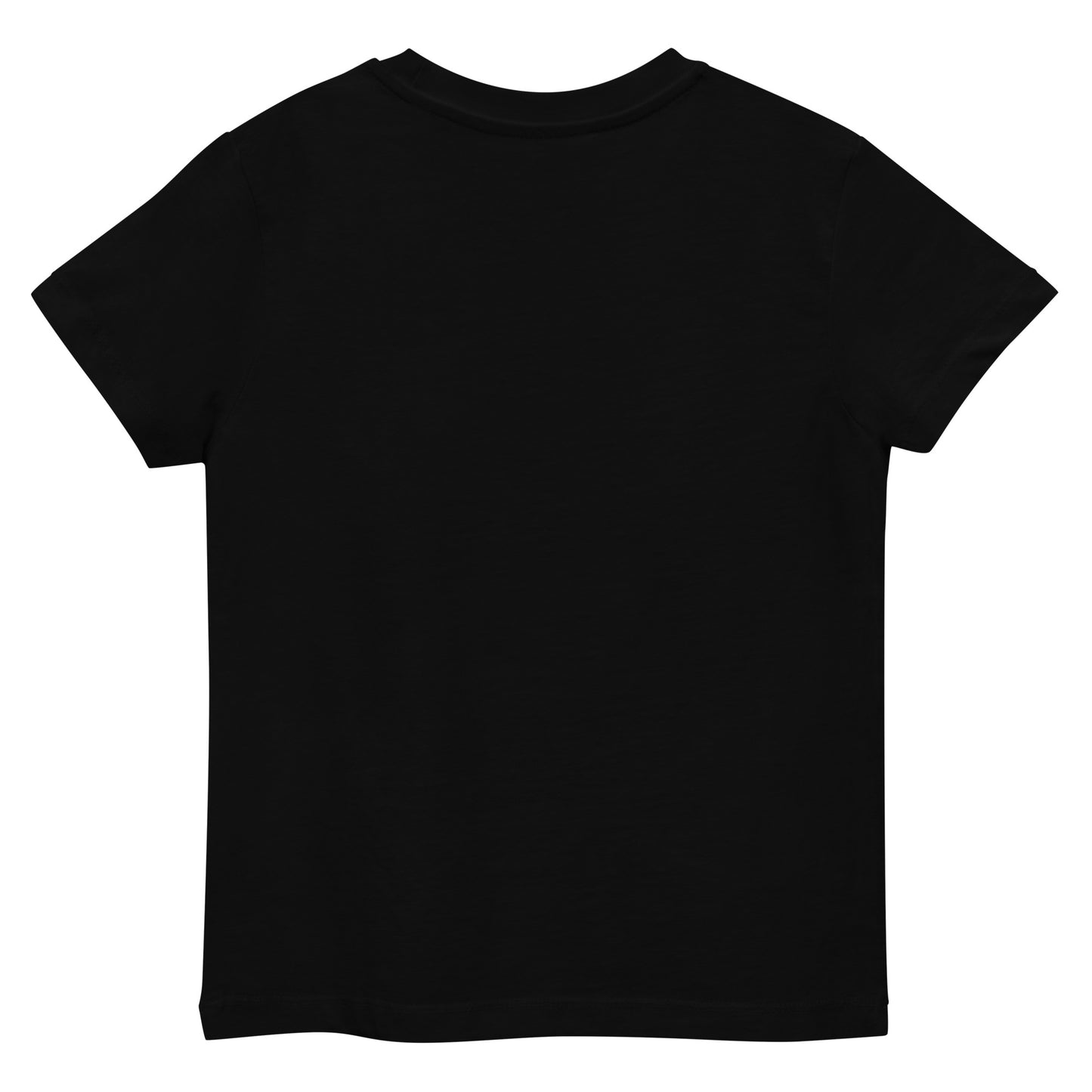 PAML17-Camiseta Negra Niña/Niño Corta I LOVE PÁDEL Bordado