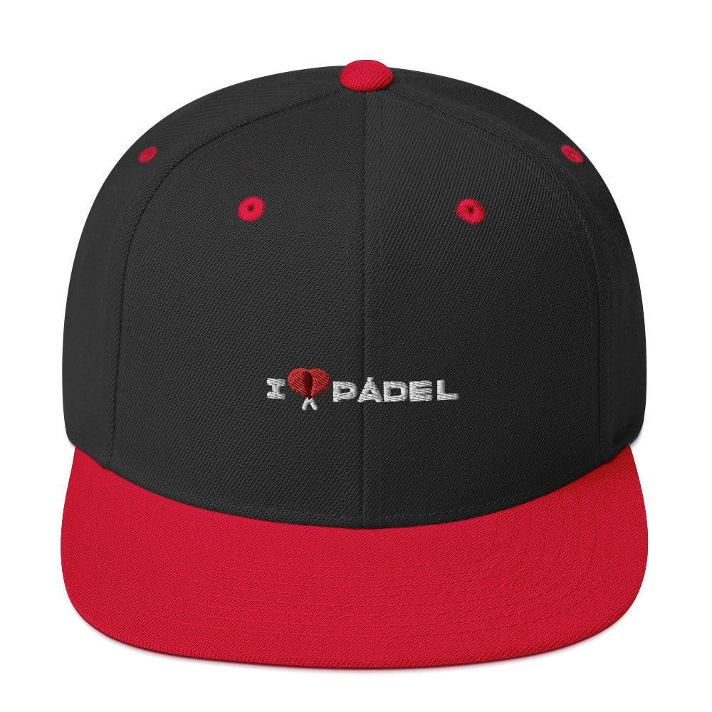 PAML31-Gorra I LOVE PÁDEL Bordado