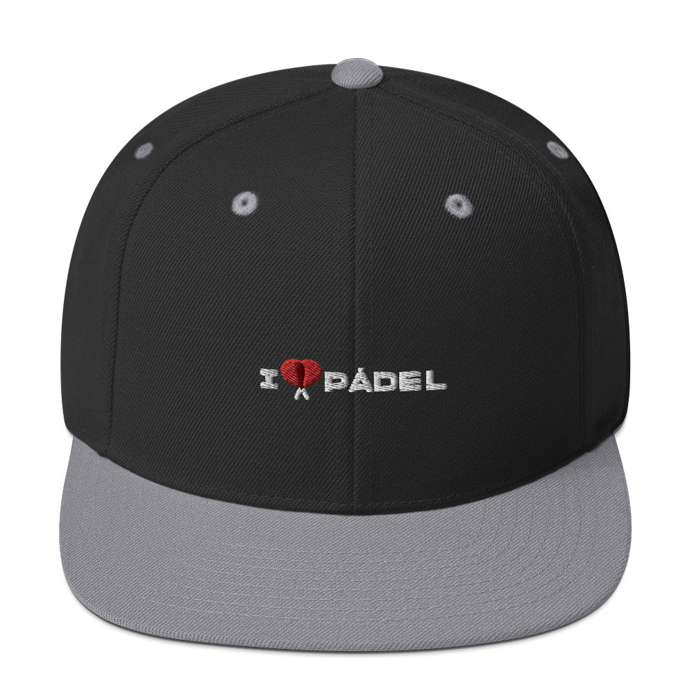 PAML31-Gorra I LOVE PÁDEL Bordado