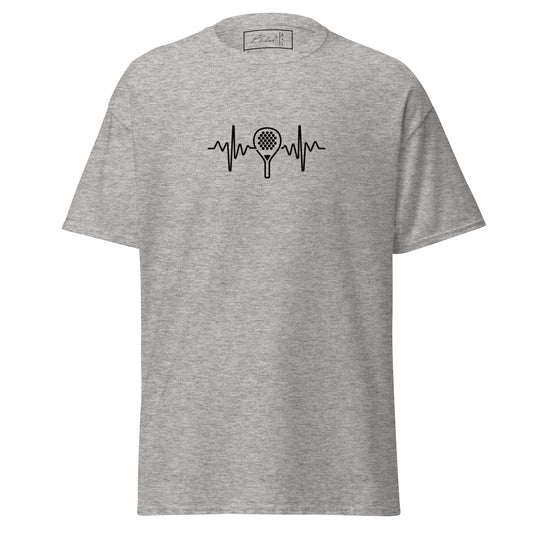 PAML192-Camiseta Gris Corta Hombre Cardio Pala Sublimación