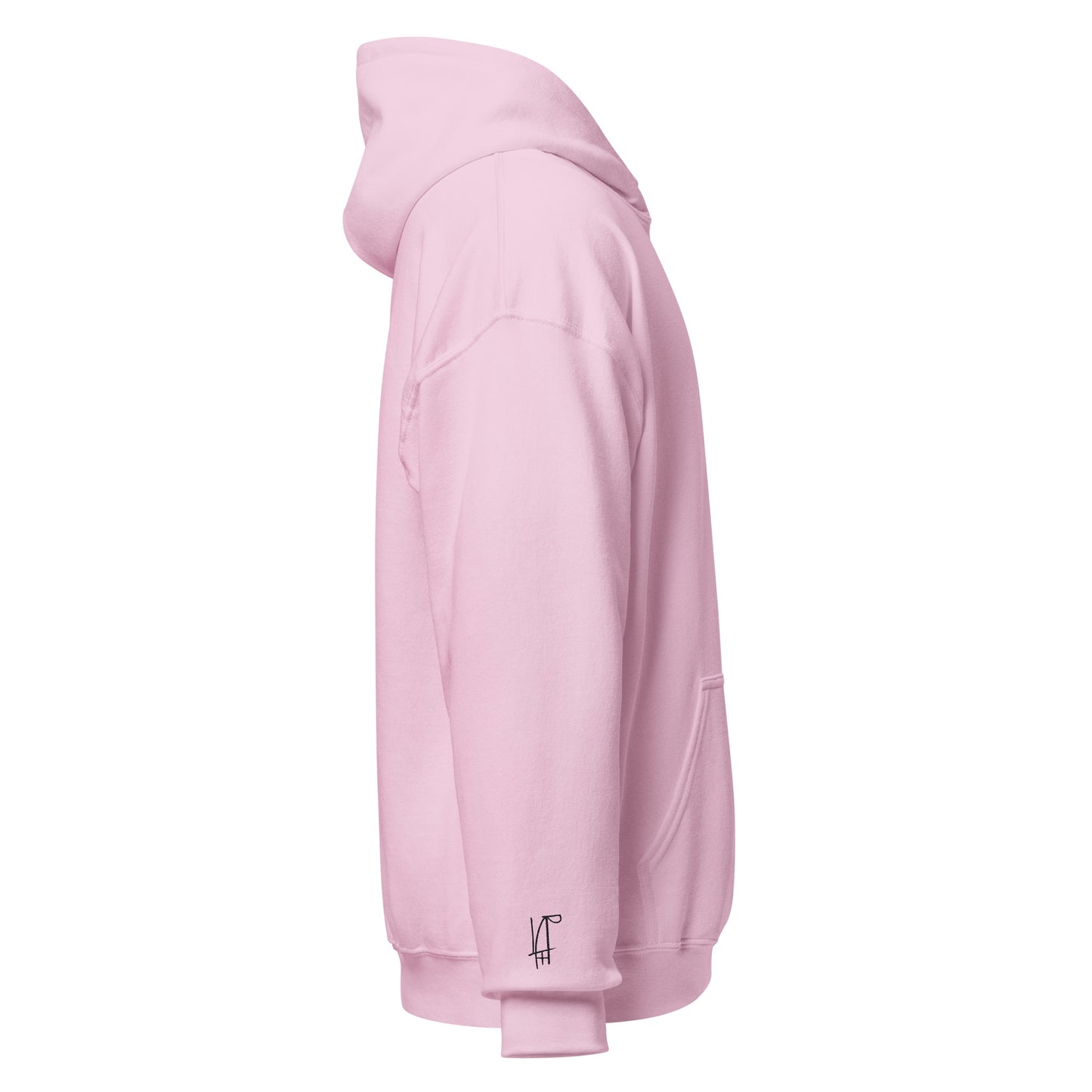 PAML25- Sudadera Capucha Unisex Azul/Rosa/Blanca I LOVE PÁDEL Bordado